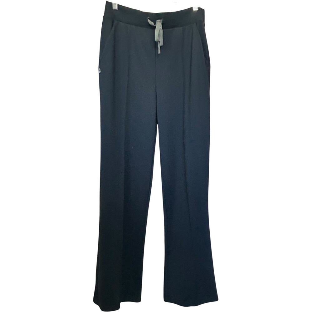 NWOT Figs Navy Salina High-Rise Wide-Leg Scrub Pant Size M/T Medium Tall